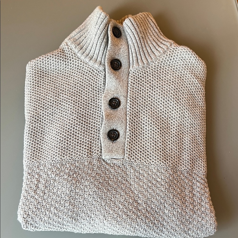 Banana Republic Men's Mock neck Turtleneck Sweater